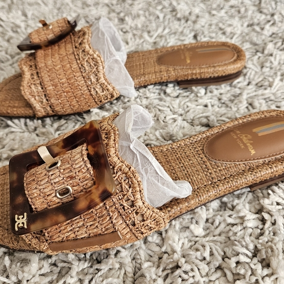 Sam Edelman Bambi Slide Sandals (Cuoio Color) - Picture 6 of 12